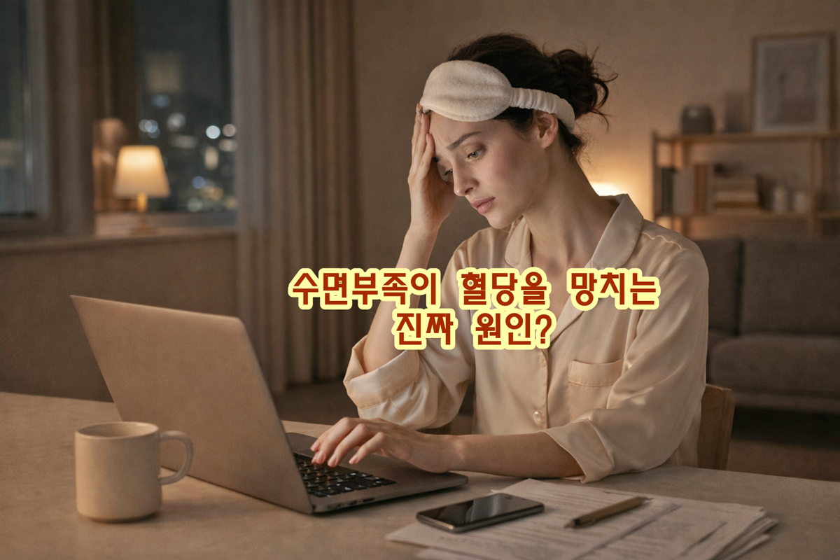 공복혈당은 정상인데 식후혈당만 높은 이유와 식사 조절법