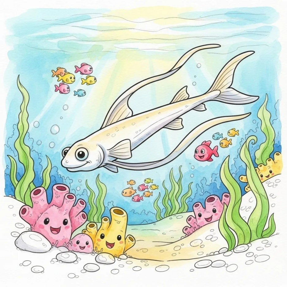 다채로운 상상의 바닷속을 헤엄치는 산갈치