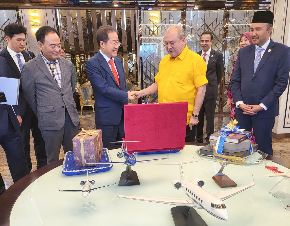 조호주 술탄 이브라힘(Sultan Ibrahim Ibni Almarhum Sultan Iskandar) 면담, 대구시