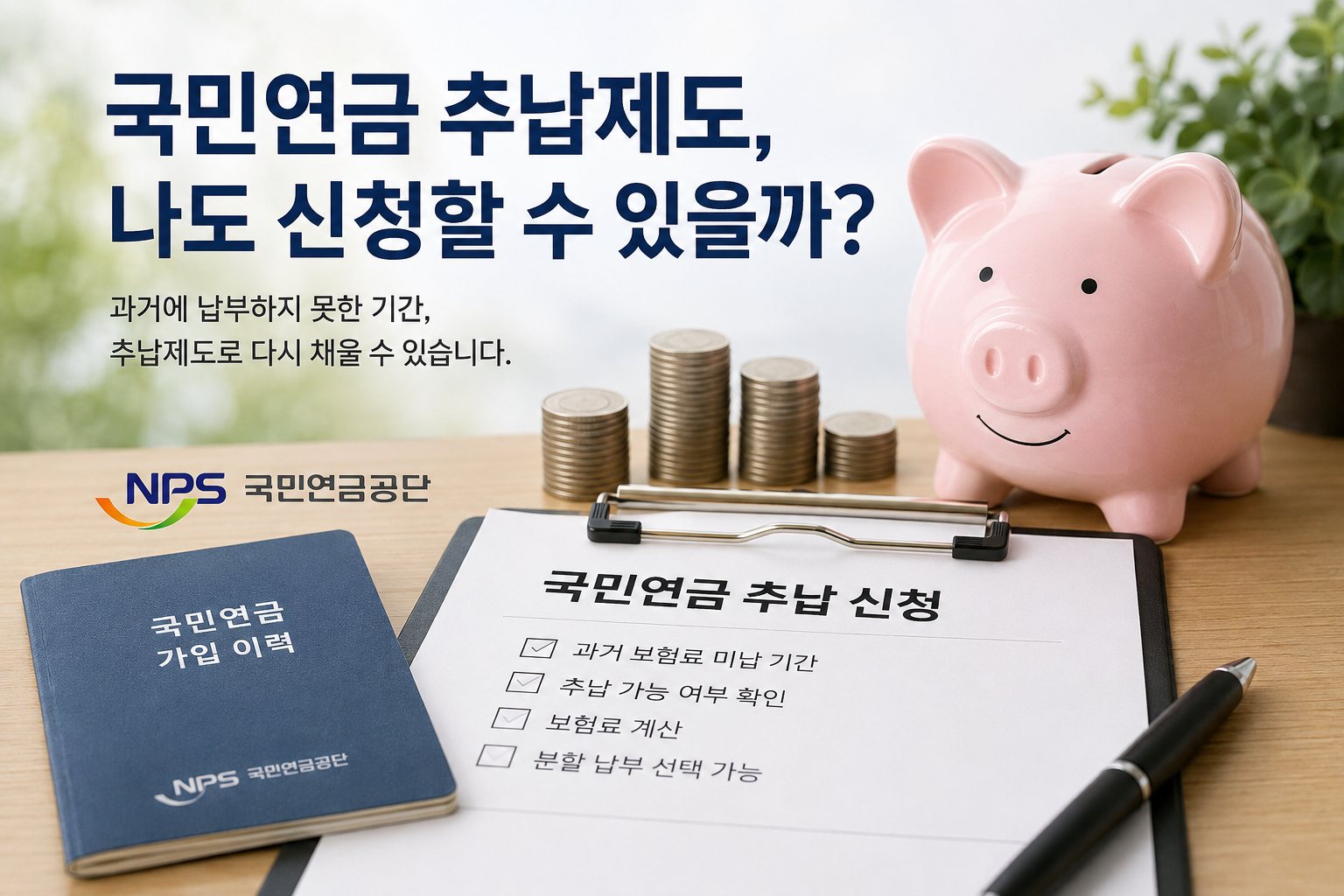 국민연금 추납제도에 알아보자