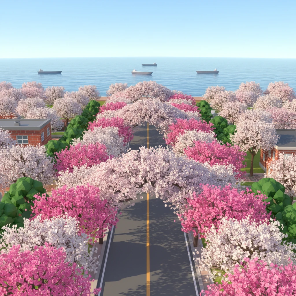 2026년 부산 벚꽃 실시간 개화 예..