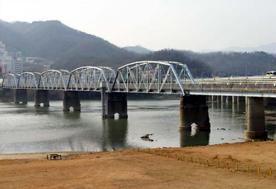 왜관철교 예전모습