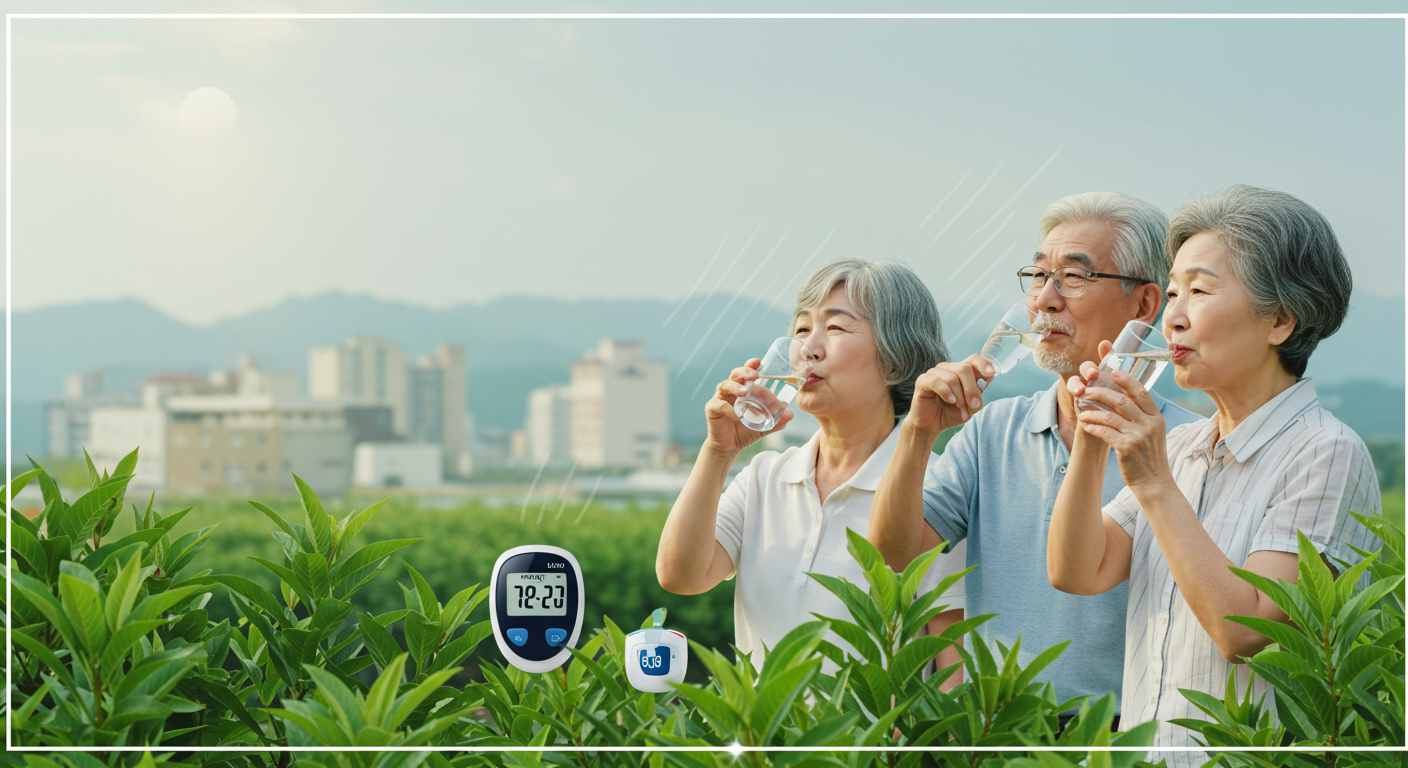 폭염, 당뇨 사망률 높인다? 여름철 당뇨 관리 필수 팁!