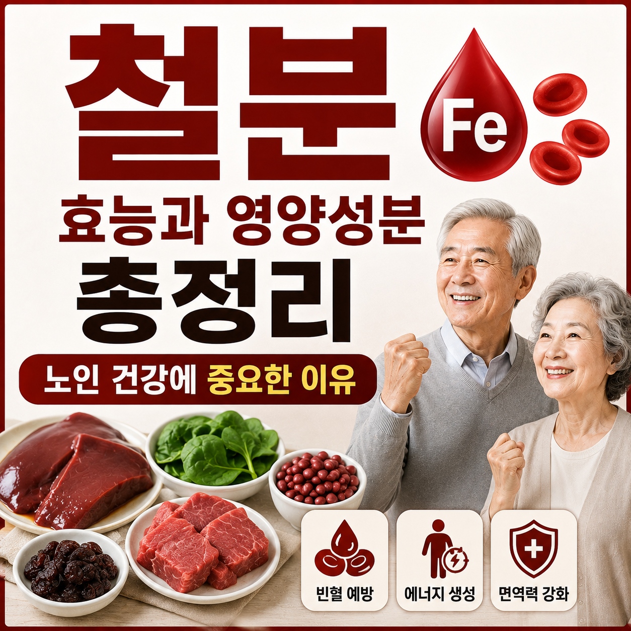 철분 효능과 영양성분
