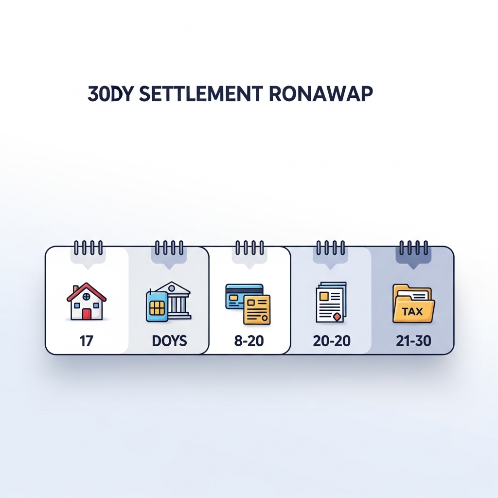 30일 정착 우선순위