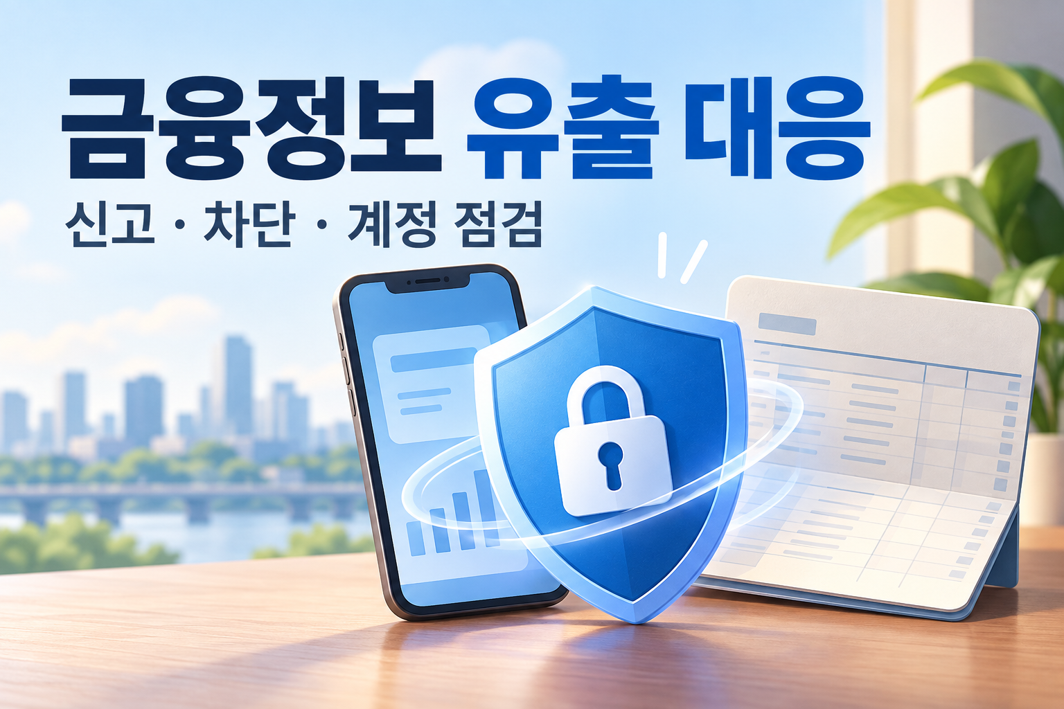 은행 해킹&middot;개인정보 유출 대응법 - 지급정지&middot;안심차단&middot;명의도용 확인 순서