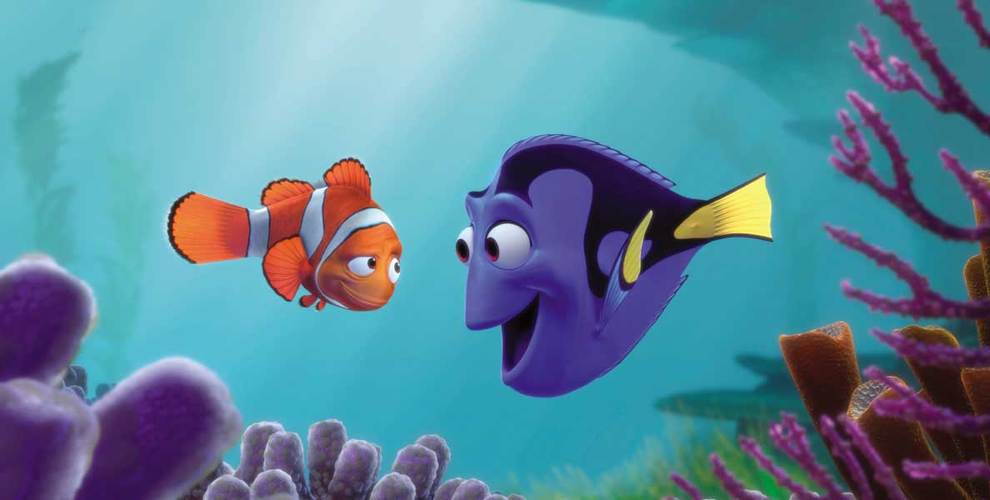 픽사 애니메이션 니모를 찾아서 포스터