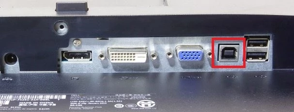 델_모니터의_USB_포트