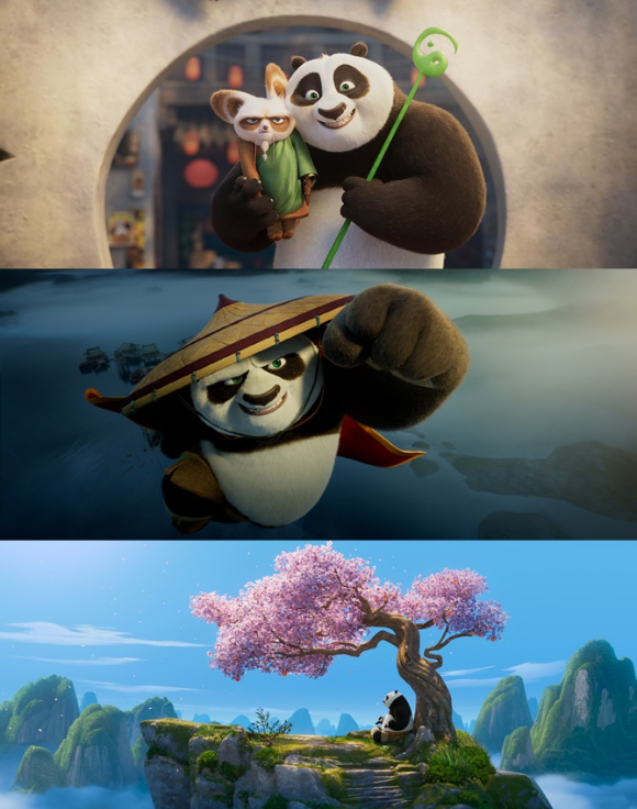 '쿵푸팬더4' 포 스틸컷. [사진=유니버설 픽쳐스]