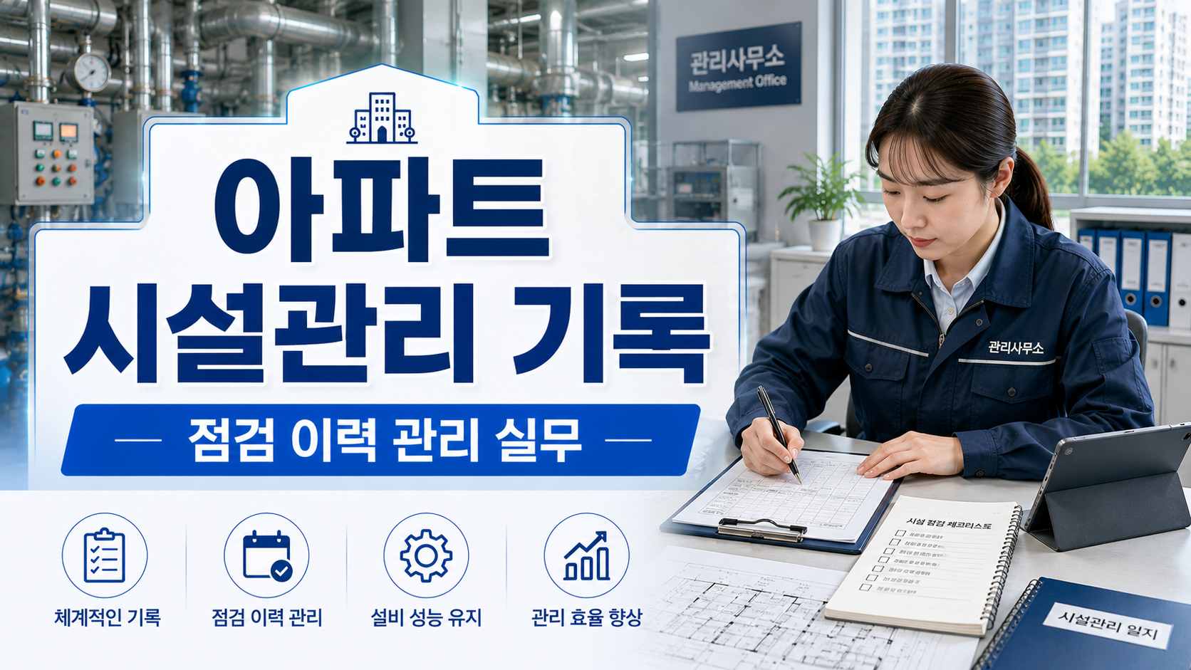 아파트 시설관리 기록은 어떻게 작성할까 점검 이력 관리 실무