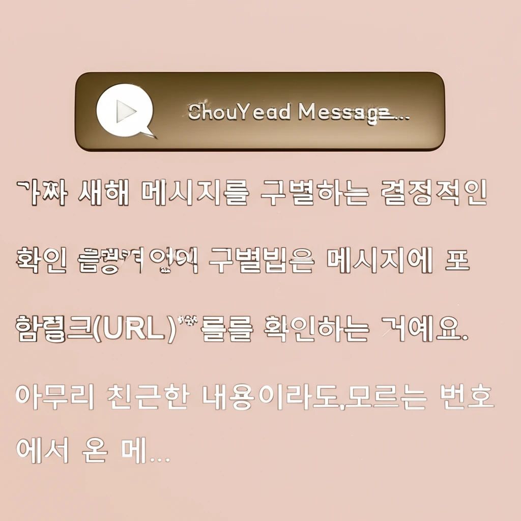 실수로 스미싱 링크 클릭 시 즉시 해..