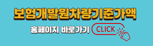 보험개발원차량기준가액