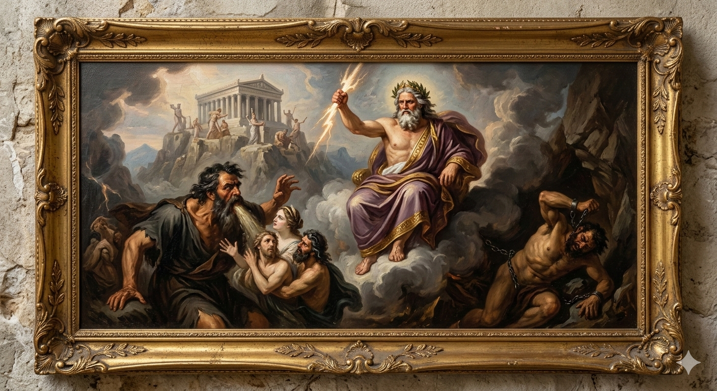 그리스로마신화 노래 제우스 크로노스 포세이돈 하데스 헤라