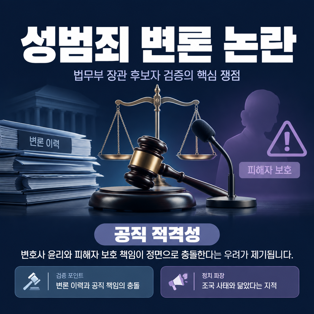성범죄 변론 논란