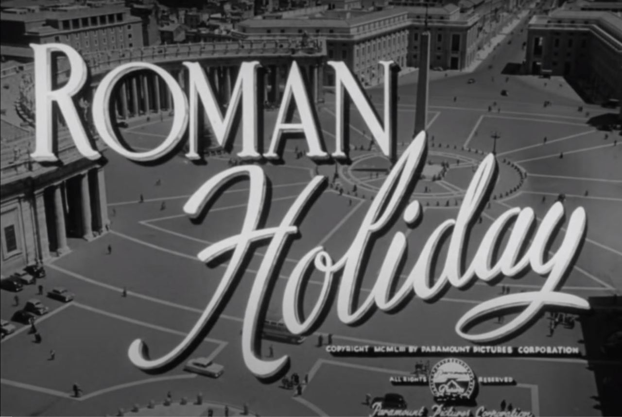 영화 로마의 휴일 장면