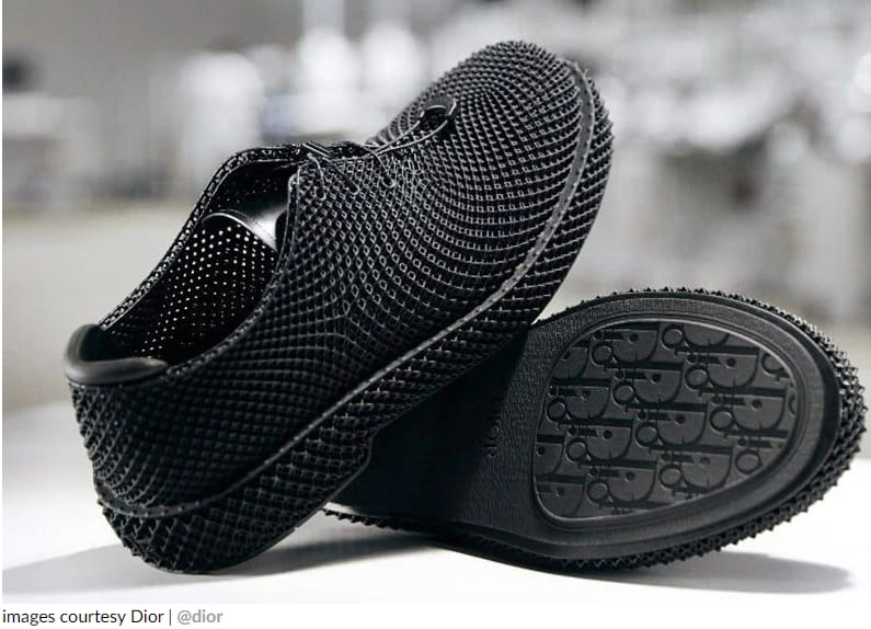 [파리 패션위크] 디올의 새로운 3D 프린팅 슈즈 VIDEO: Dior reveals a detailed look at its newly unveiled set of 3D-printed shoes