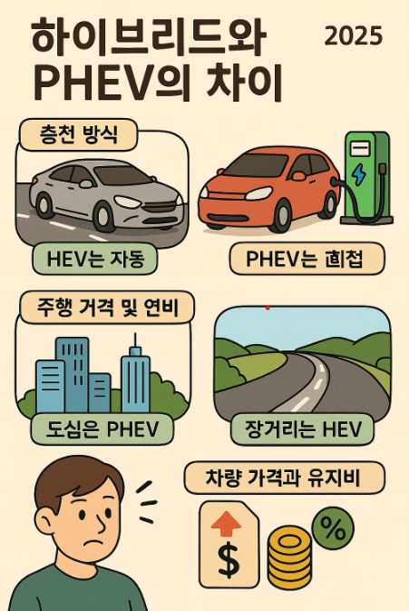 하이브리드 vs PHEV