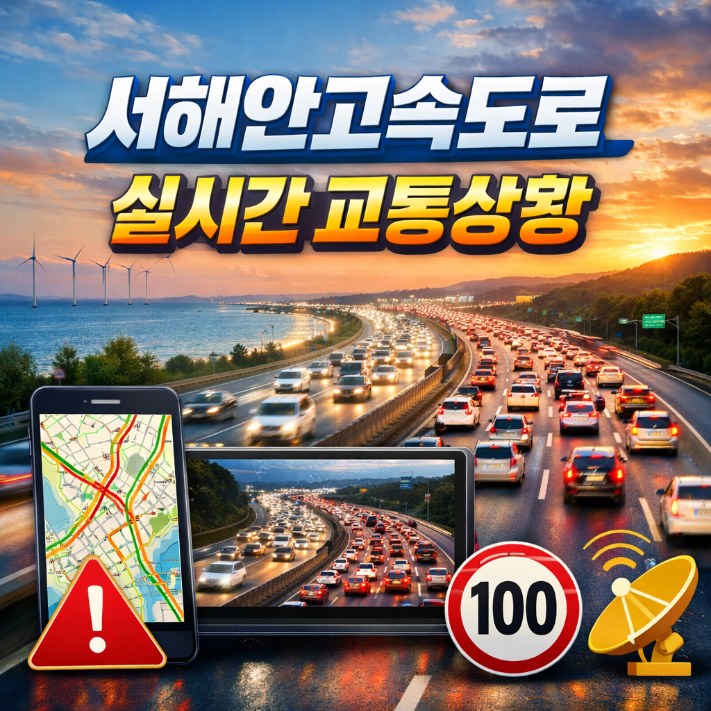 서해안고속도로 실시간 교통상황