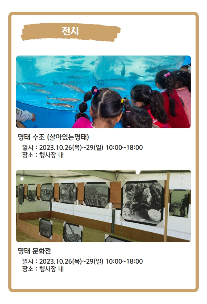  고성통일 명태축제