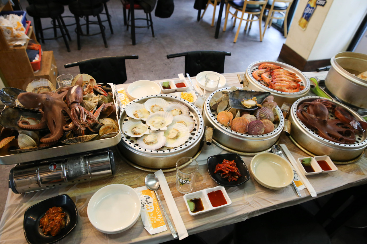 다이버해물나라 하단본점