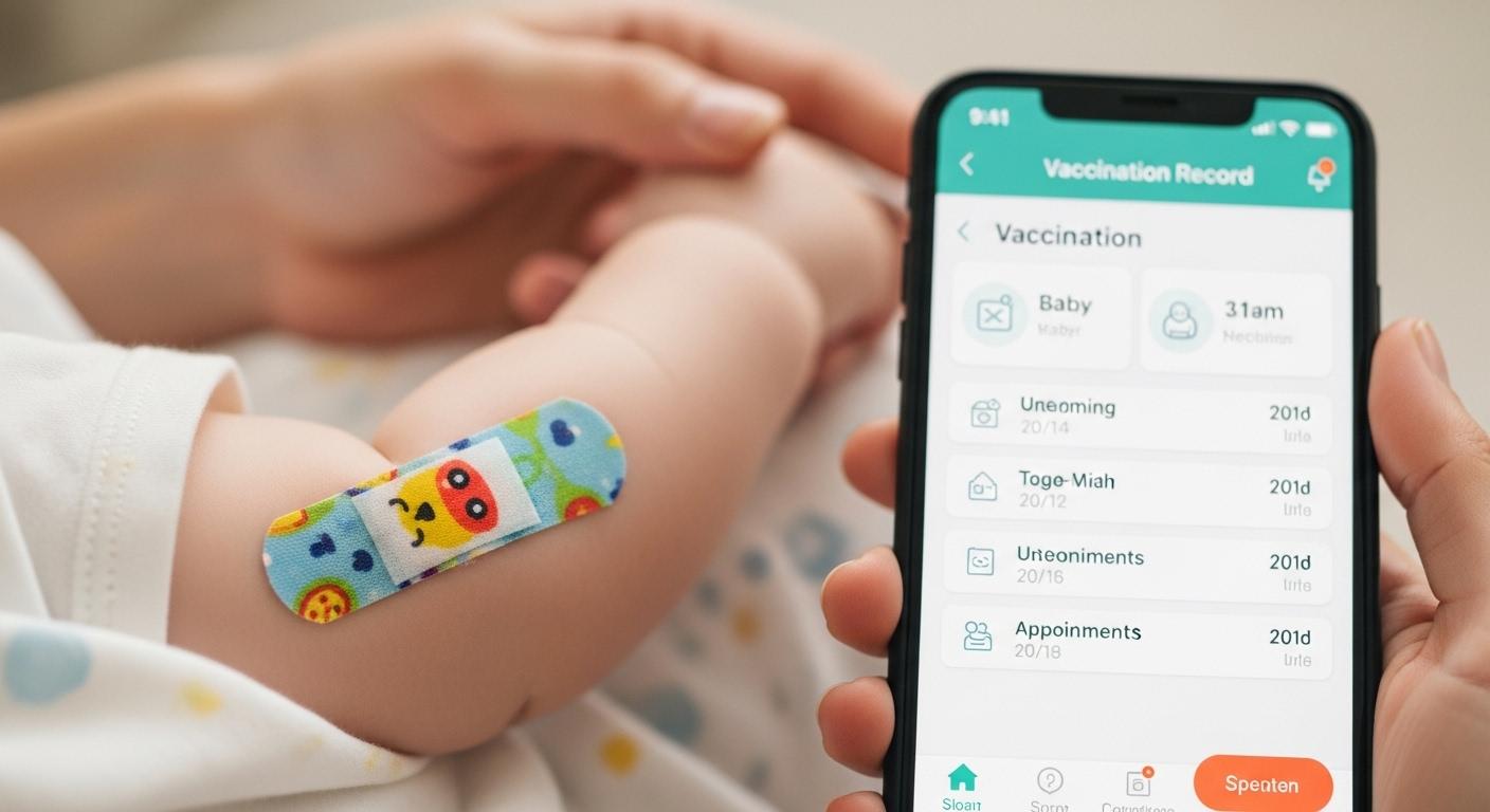 아기 예방접종 조회 어플