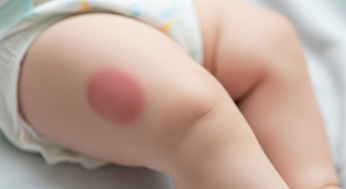 기저귀 허벅지 자국