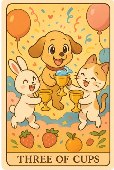 Three of Cups (컵의 3)