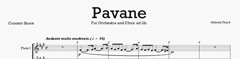 포레 <파반느 Pavane, Op.50> - 우아한 슬픔의 리듬, 고요한 위로의 예술