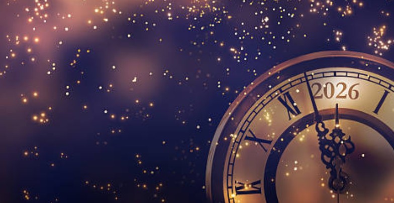 연말 밤하늘의 추상적 이미지