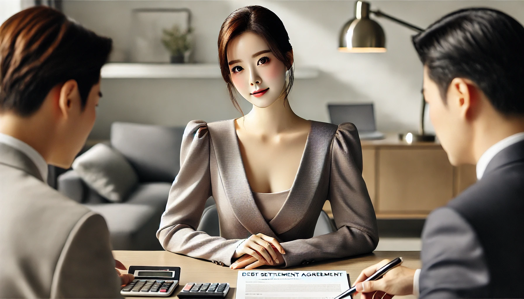 채무 이행 방법 확인하는 이미지