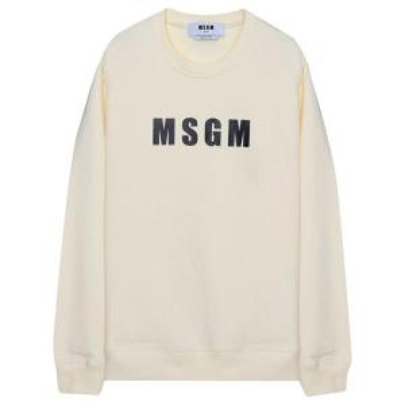 MSGM 볼드 로고 맨투맨 99 3341MDM164 227799