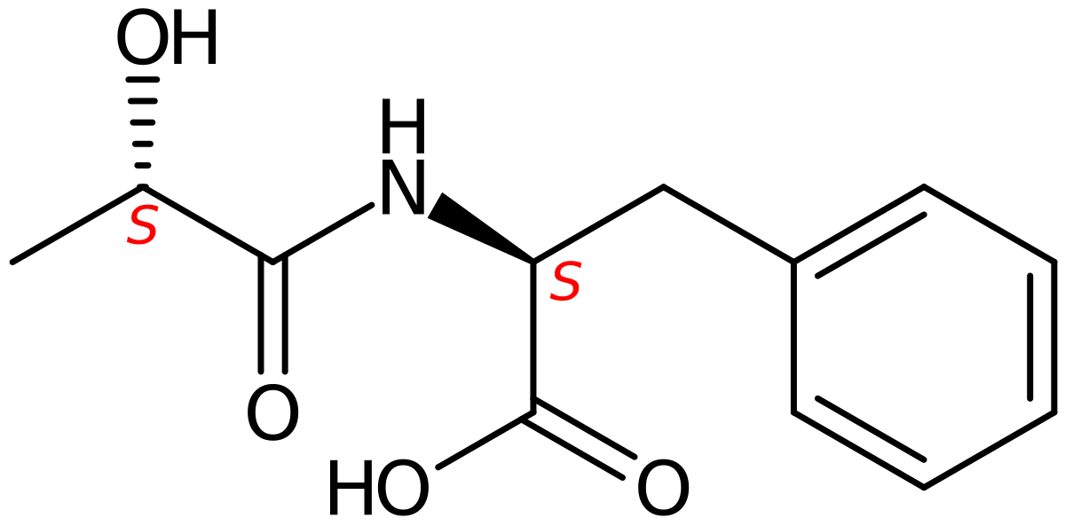 Lac-Phe 화학구조식