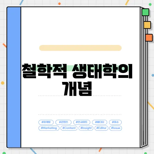 철학적 생태학의 개념