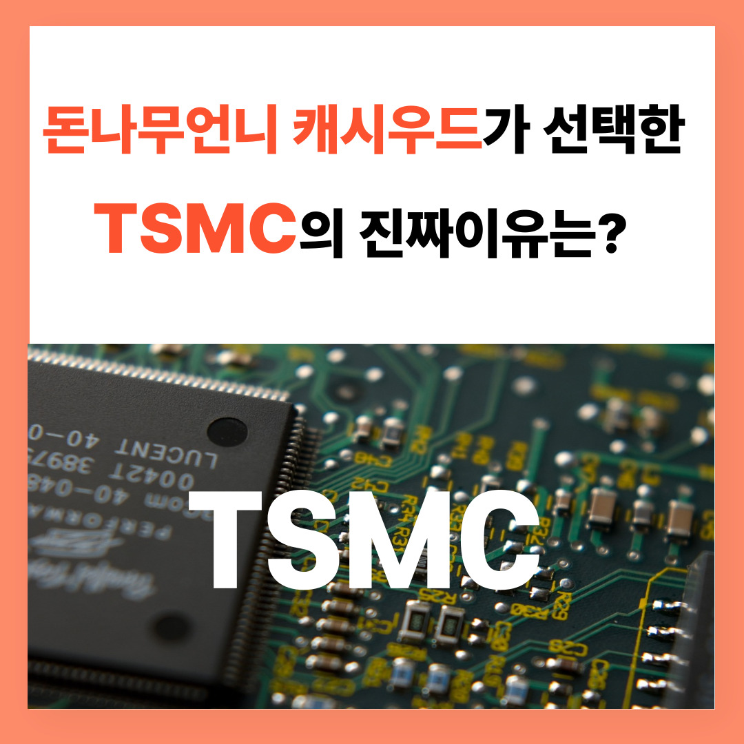 돈나무 언니 캐시우드가 선택한 TSMC의 진짜이유는?