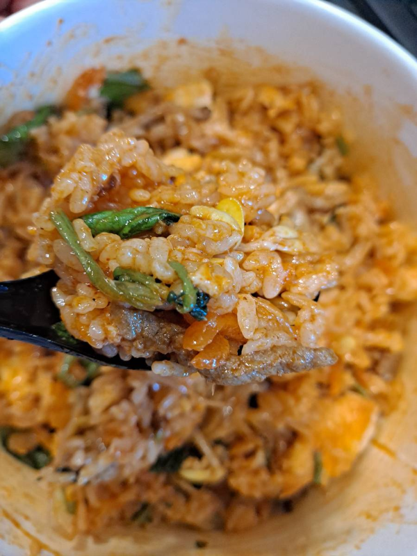 gs비빔밥 한 숟가락