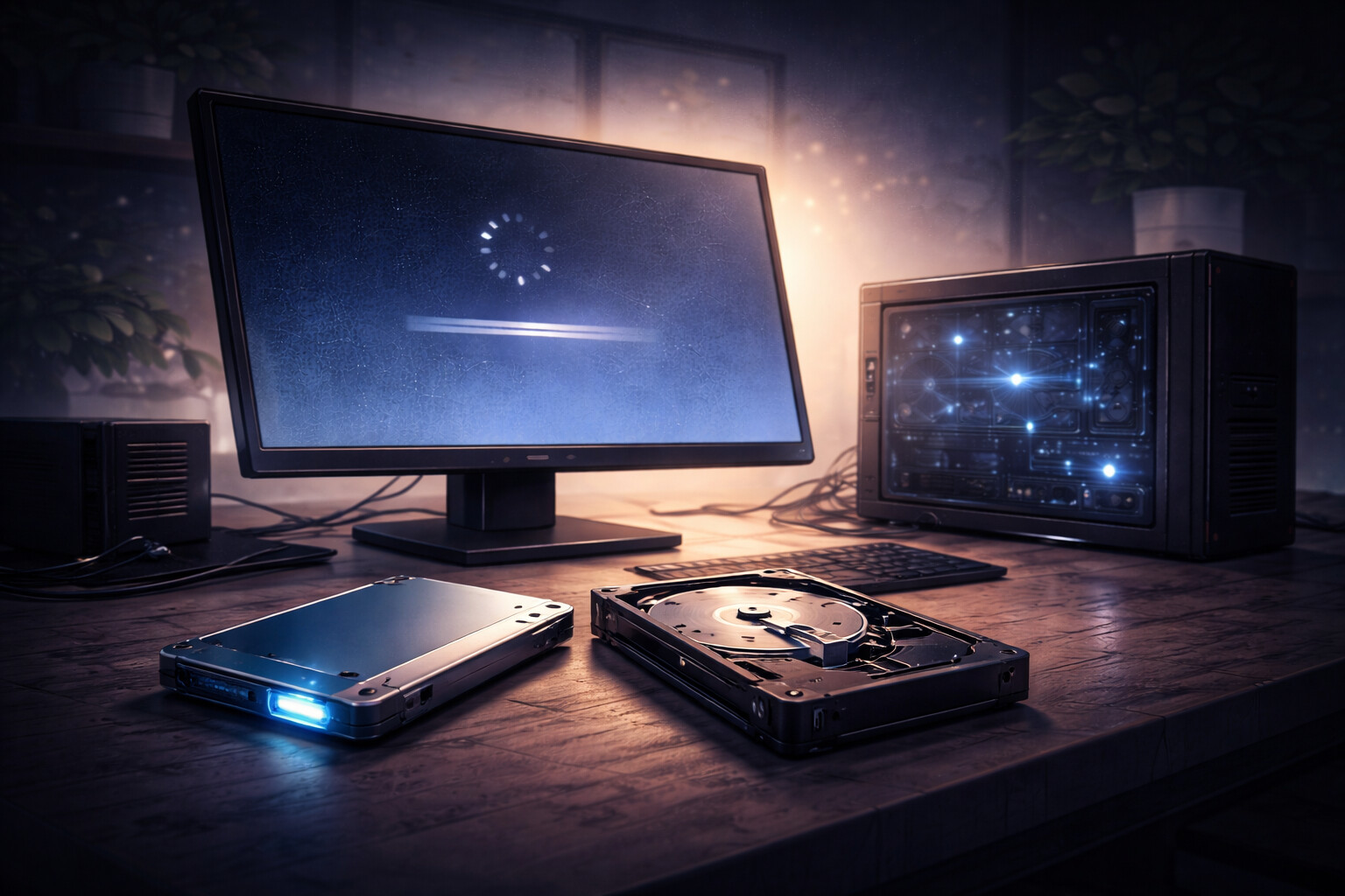 프로그램이 자꾸 느려지고 멈춘다면 SSD 하드디스크부터 점검하세요