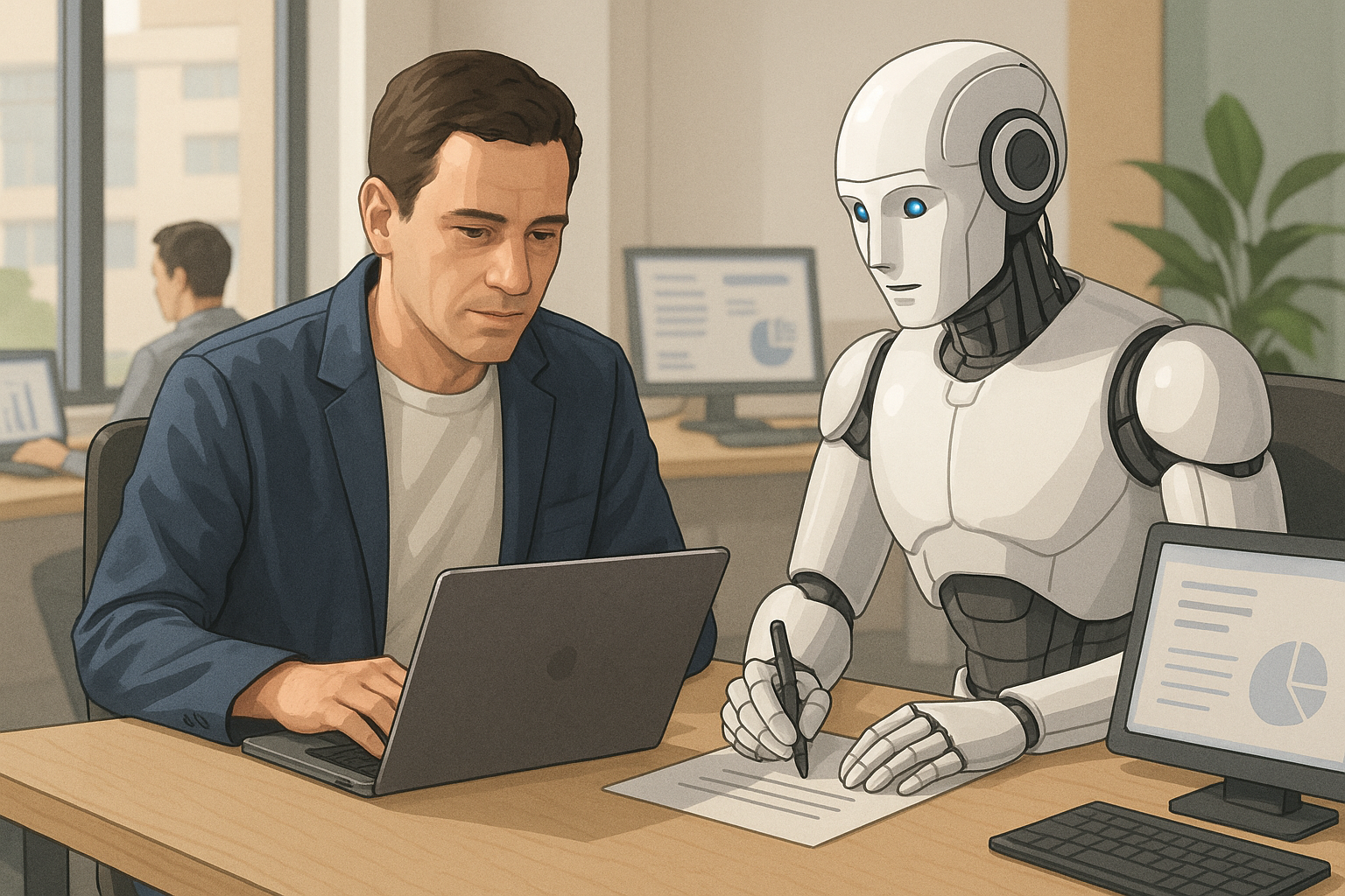 OpenAI의 업무용 AI 도구 공개 (출처 = AI생성이미지)