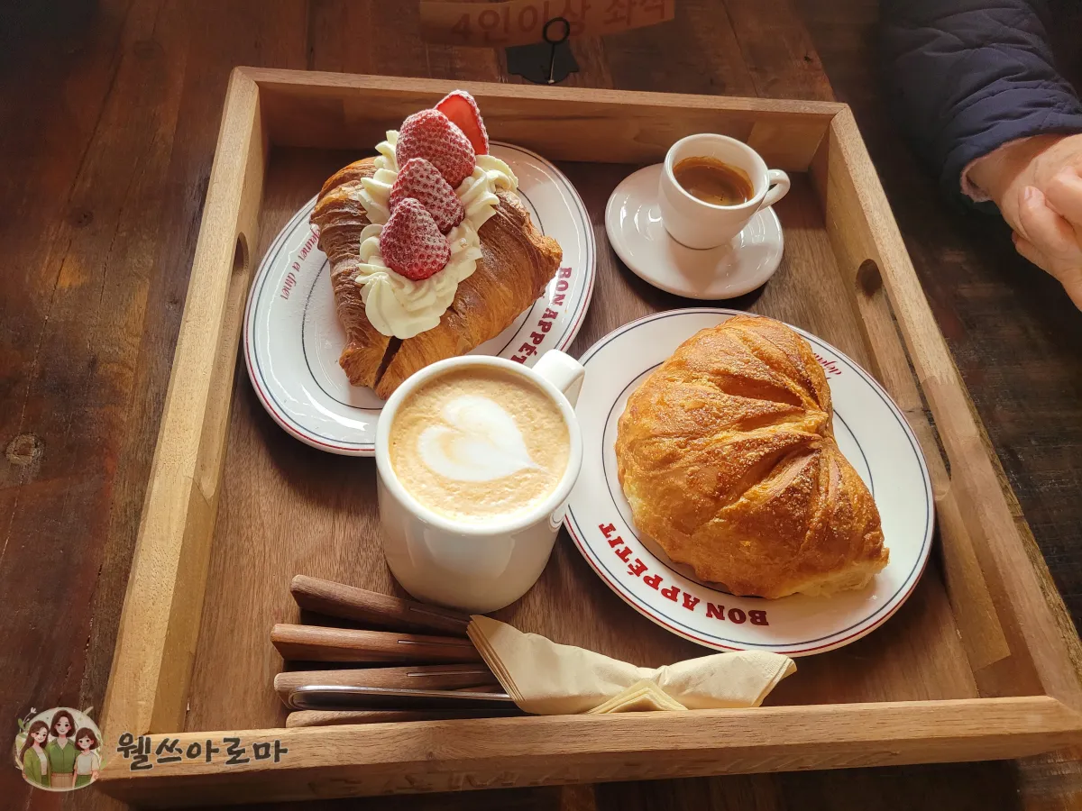 순매원근처카페-가마등-커피와빵-애플파이