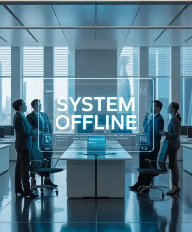 시스템 오프라인