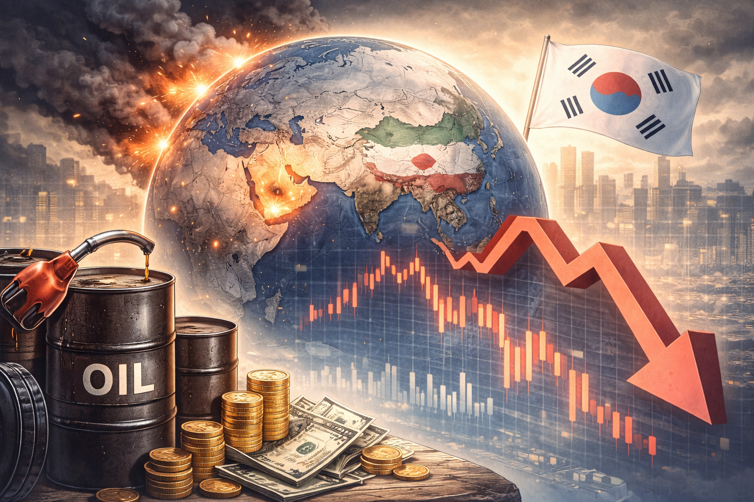 2026 이란·미국 충돌 현실화? 한국 증시 어디까지 영향을 받을까