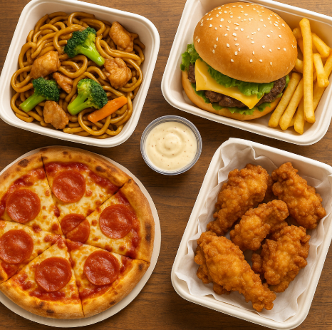 배달음식에 관한 사진