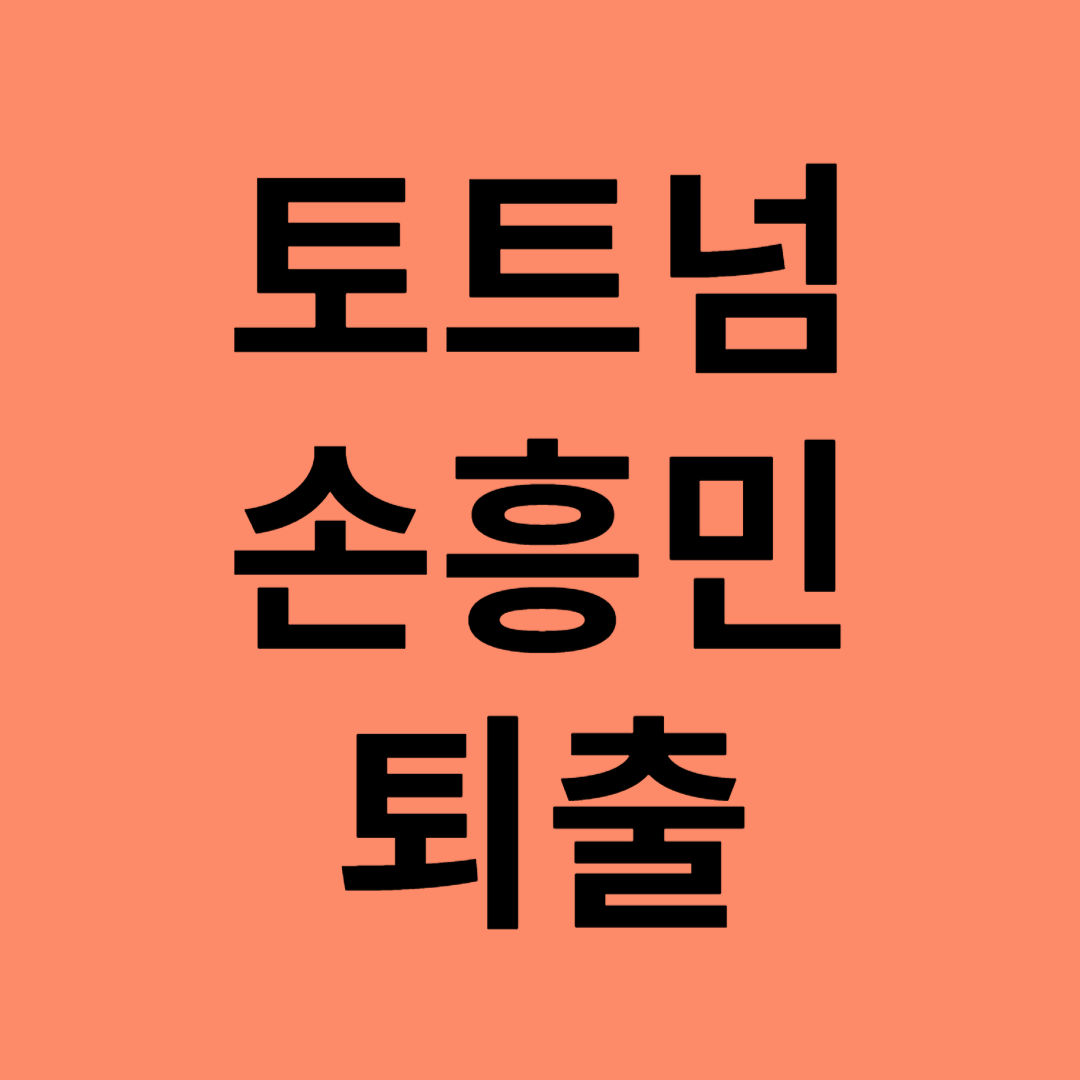 손흥민이적