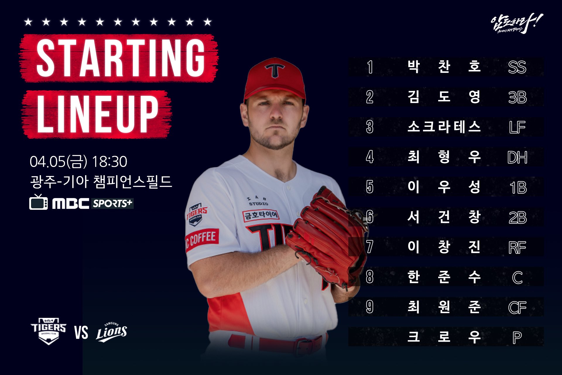 기아타이거즈 선발투수
