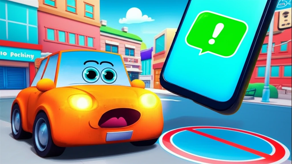 중랑구 주정차 단속 알림 문자 서비스..