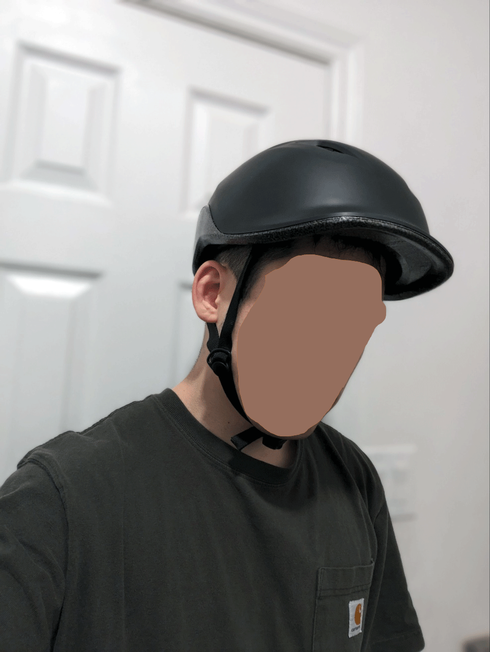 비트윈 시티바이크 헬멧 착용샷