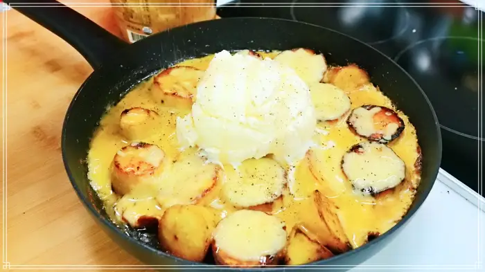 KBS 편스토랑 어남선생 류수영 극강의 파티요리 꿀고구마 치즈 누룽지 크레이지 고구마 레시피 만드는 방법 소개
