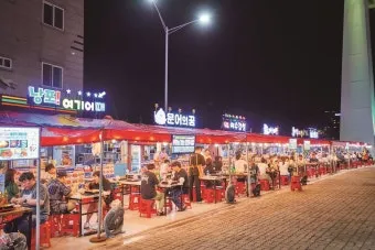 여수 낭만포차 거리 밤바다 해산물 향연_48
