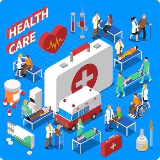 병원에서 일어나는 여러 가지 모습들