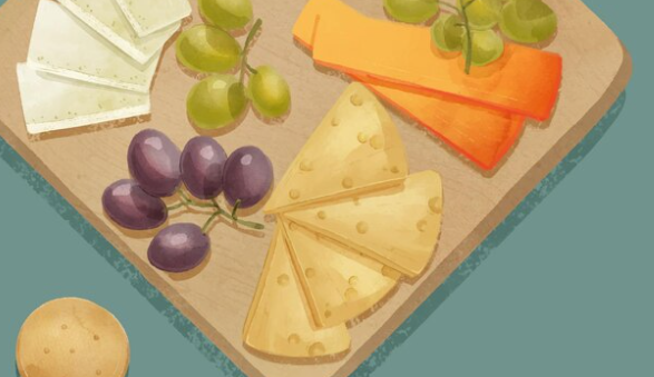 2. 치즈와 과일