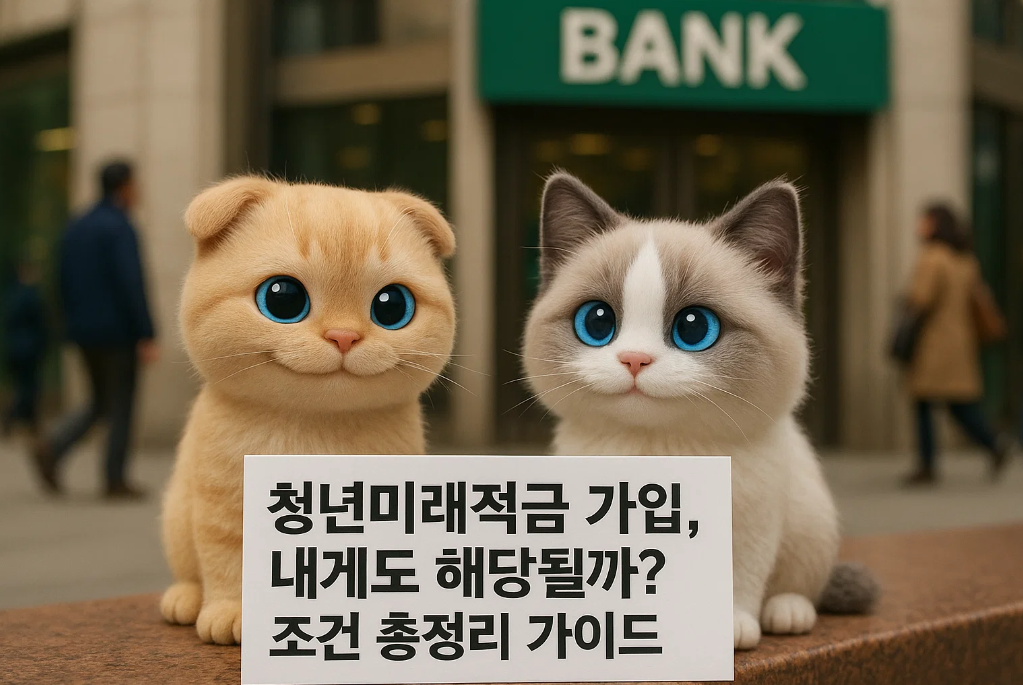 청년미래적금 가입, 내게도 해당될까? 조건 총정리 가이드